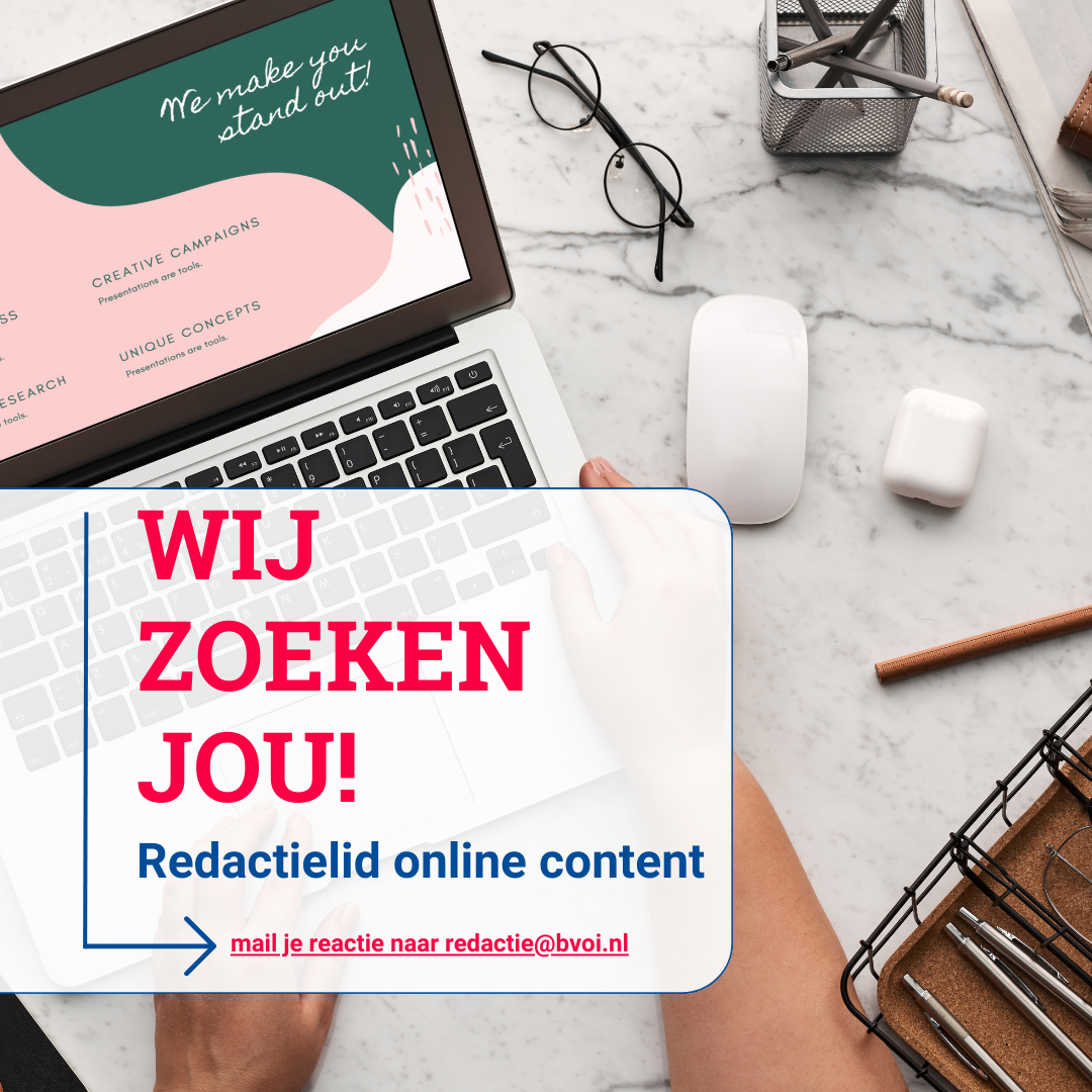 Gezocht: redactielid voor onze online communicatie